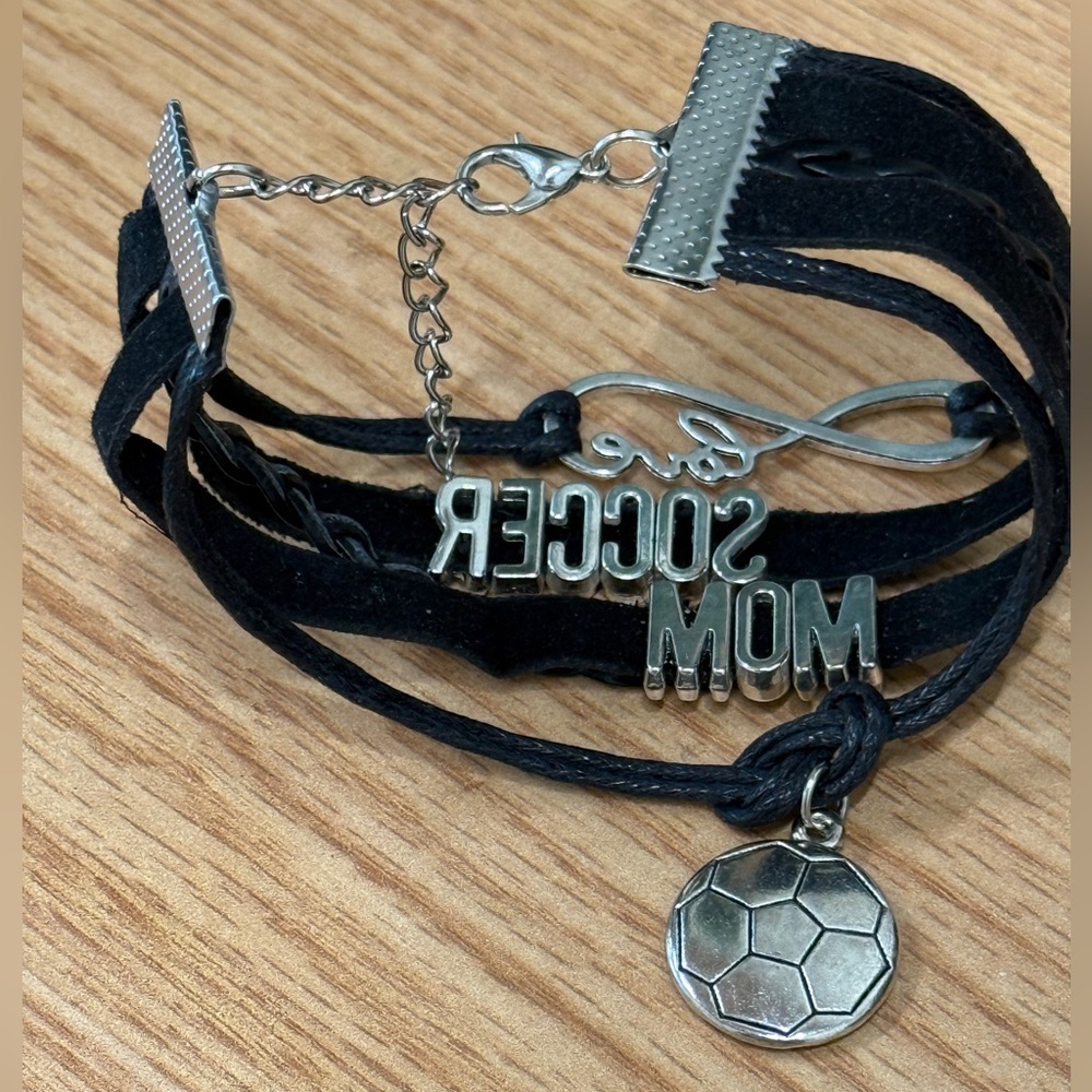Soccer Mom Love Bracelet - Picture 2 of 3